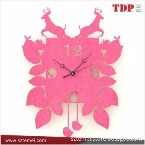 Classic design home decoration wall clock,hot selling decorative watch shaped wall clock